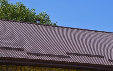 typical Barthol Chapel corrugated roof uses